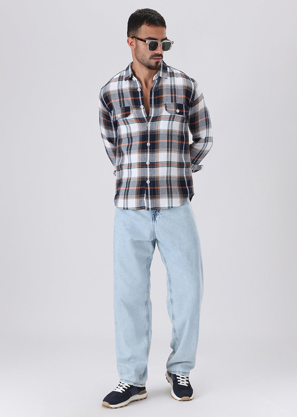 Classic Brushed Cotton Check Shirt