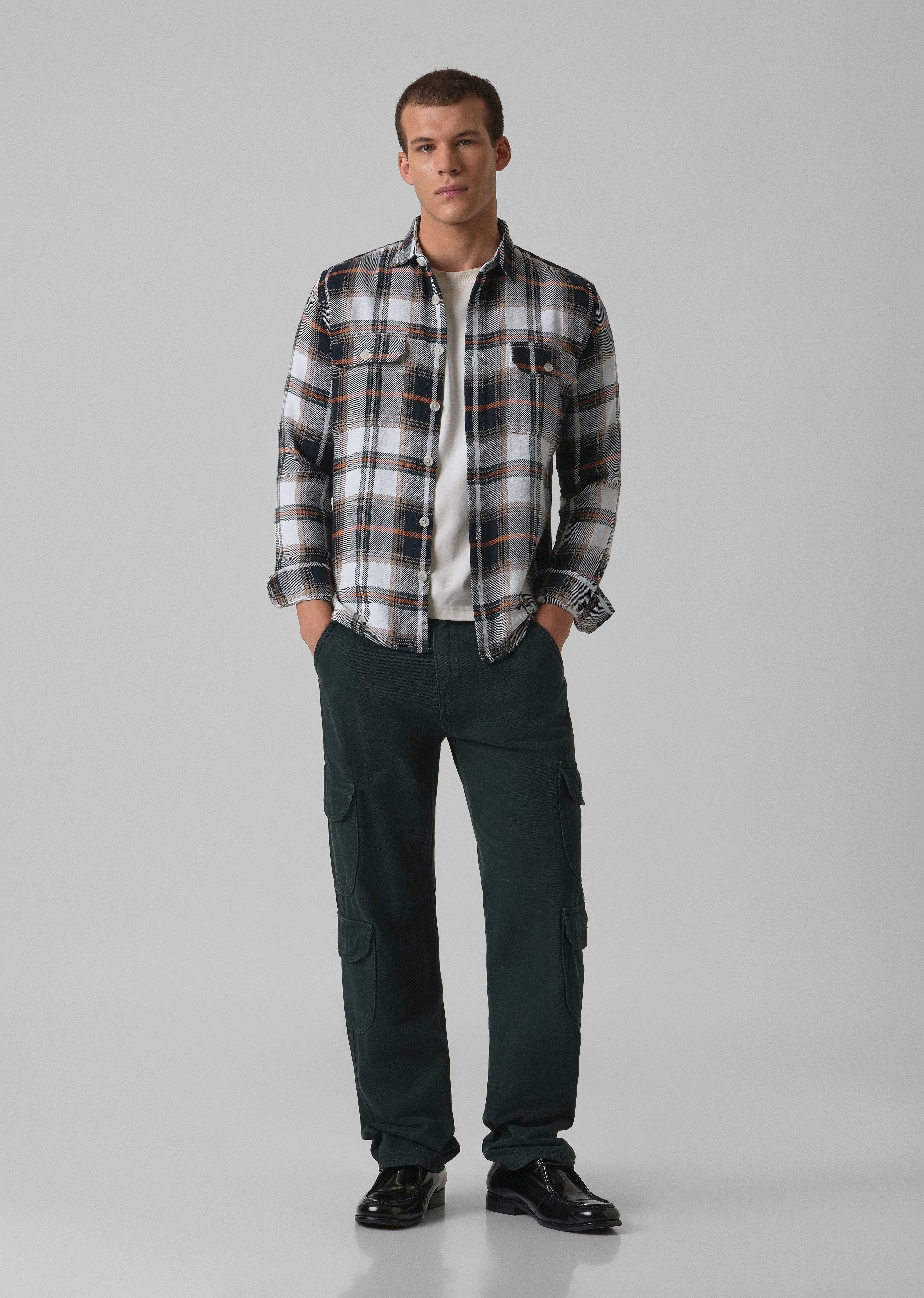 Classic Brushed Cotton Check Shirt