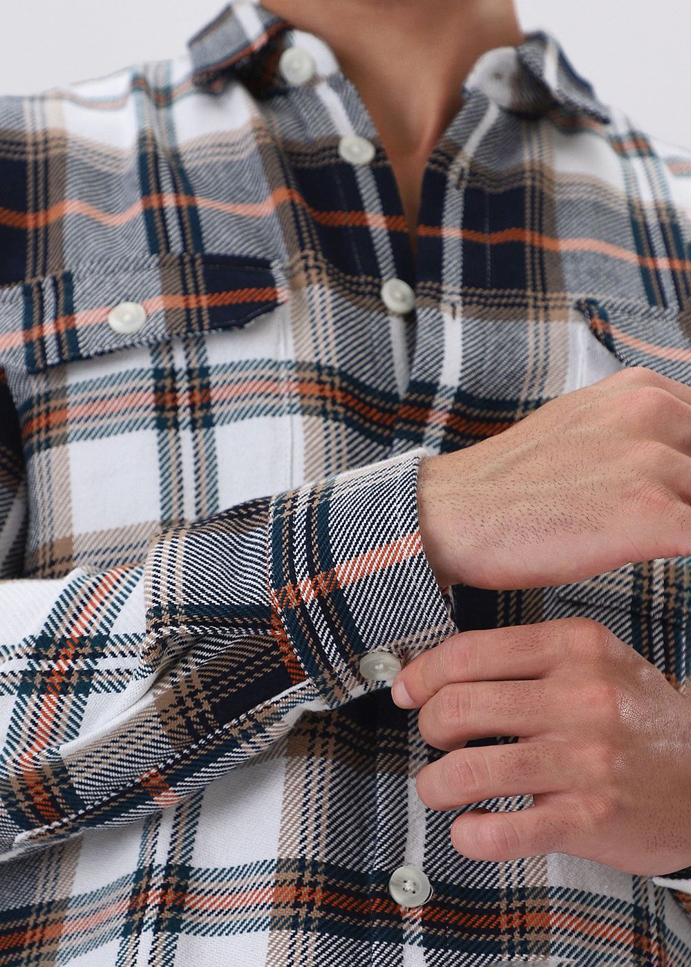 Classic Brushed Cotton Check Shirt