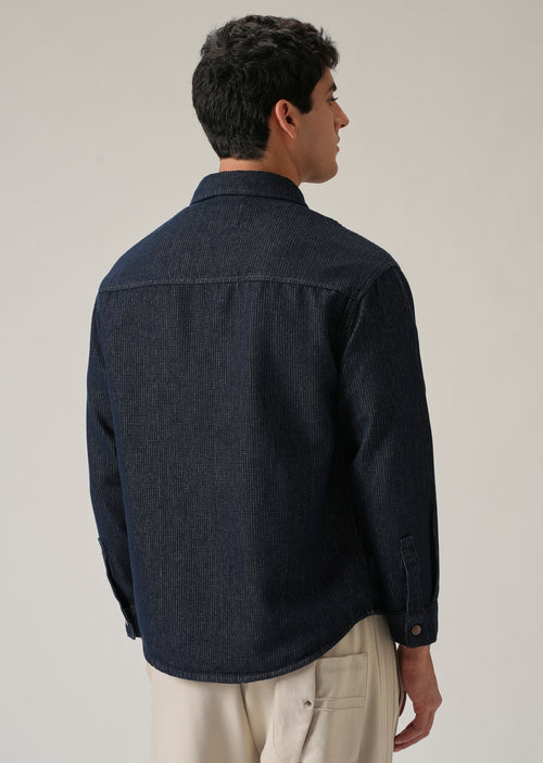 Classic Denim Jacquard Jacket