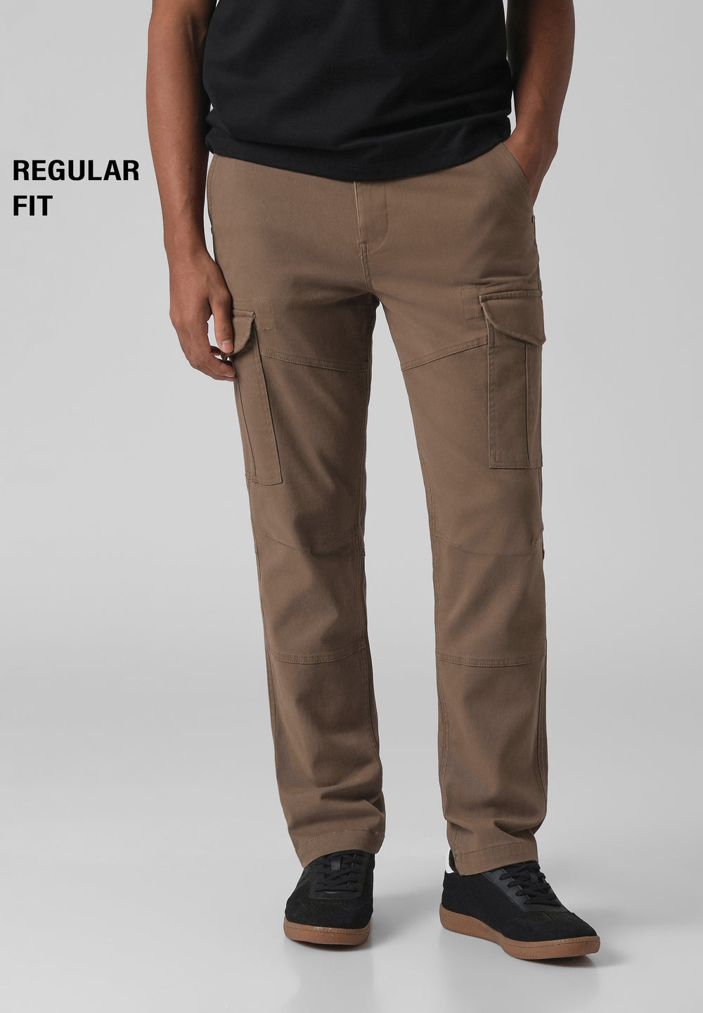 Classic Brown Regular Fit Cargo Pant