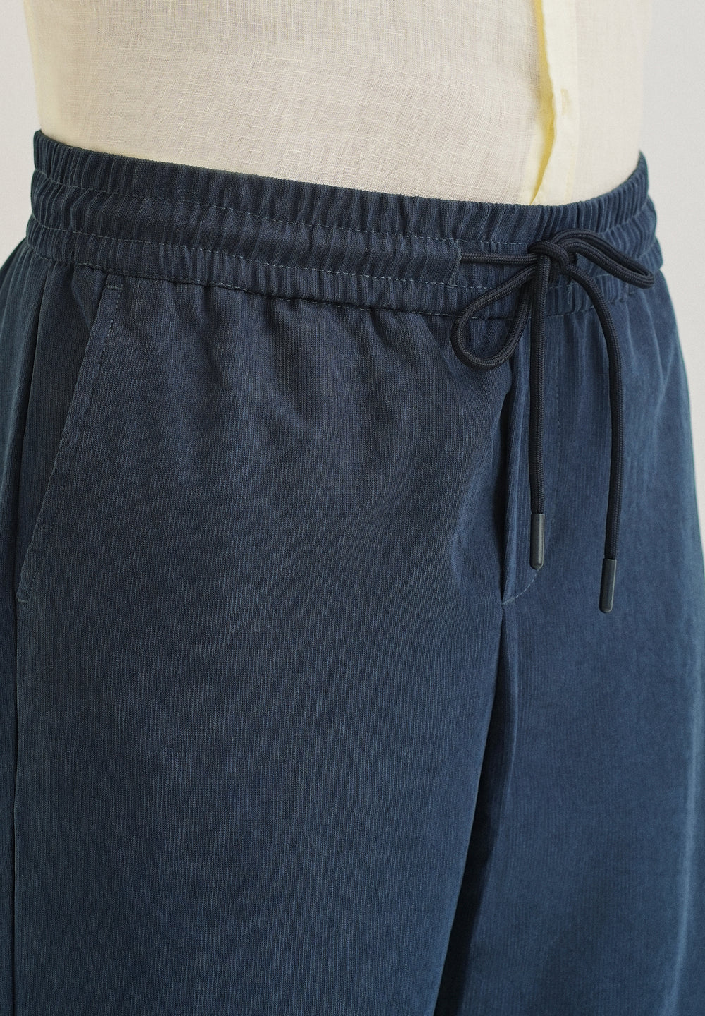 Cobalt Blue Pin Stripe Corduroy Pant