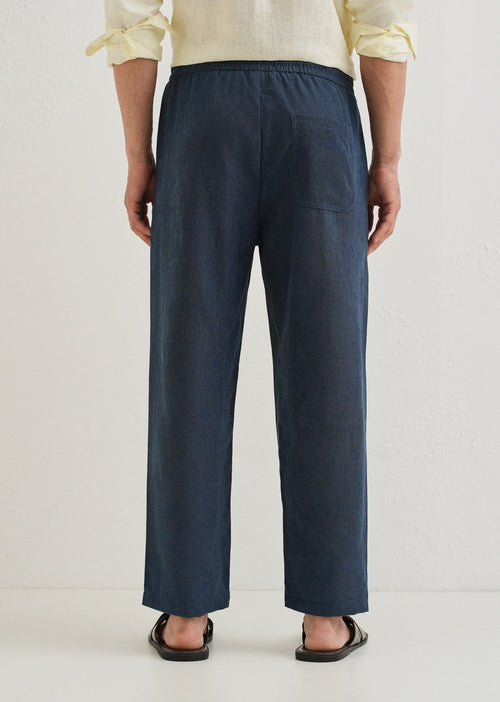 Cobalt Blue Pin Stripe Corduroy Pant