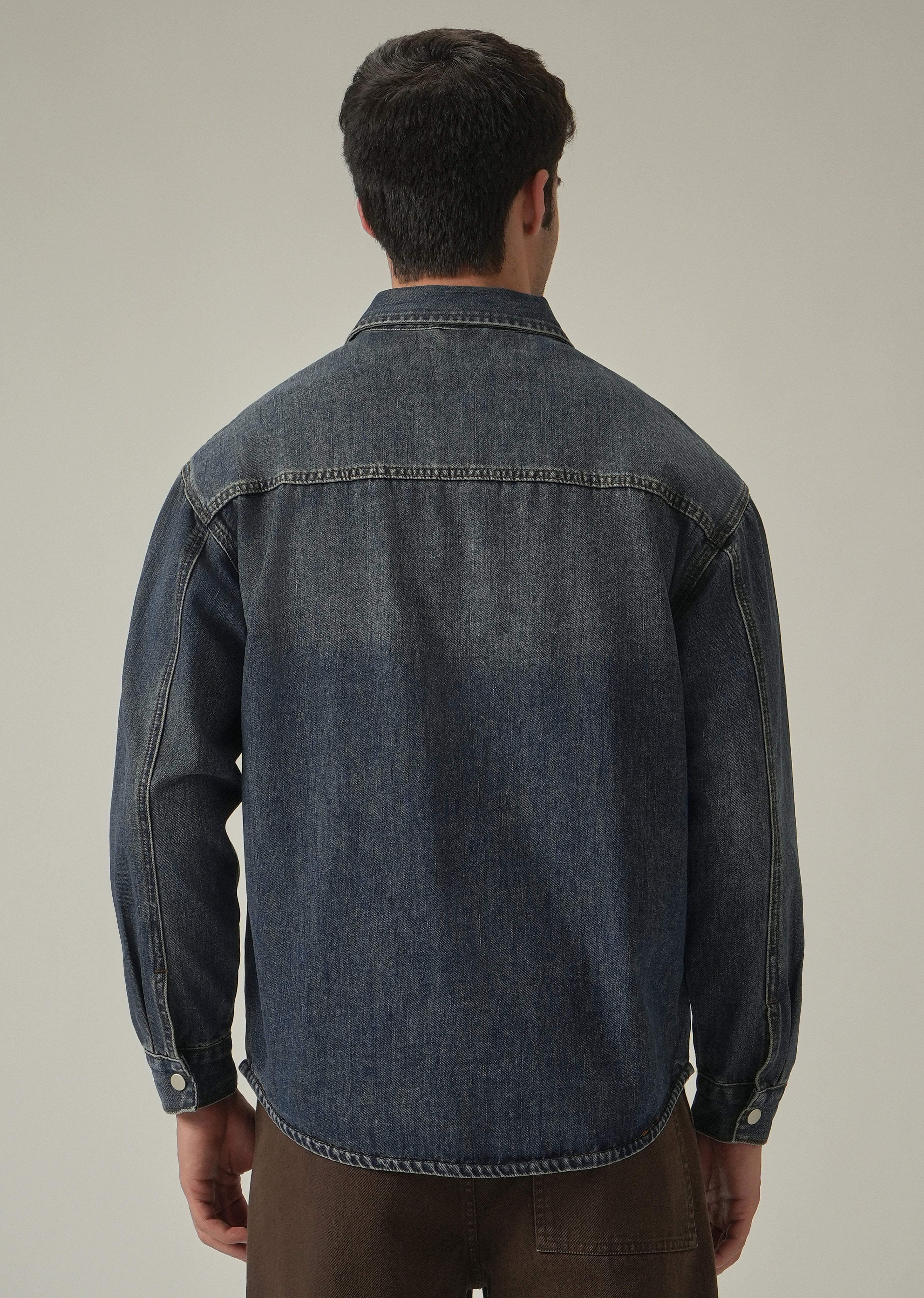 Contrast Pocket Denim Jacket