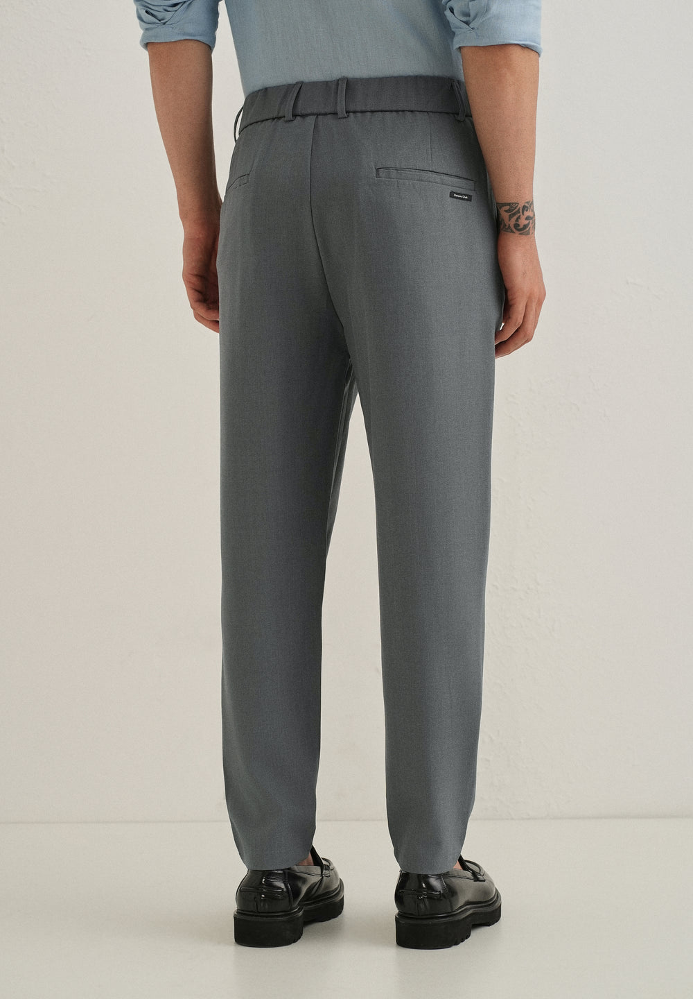 Cool Grey Korean Pant