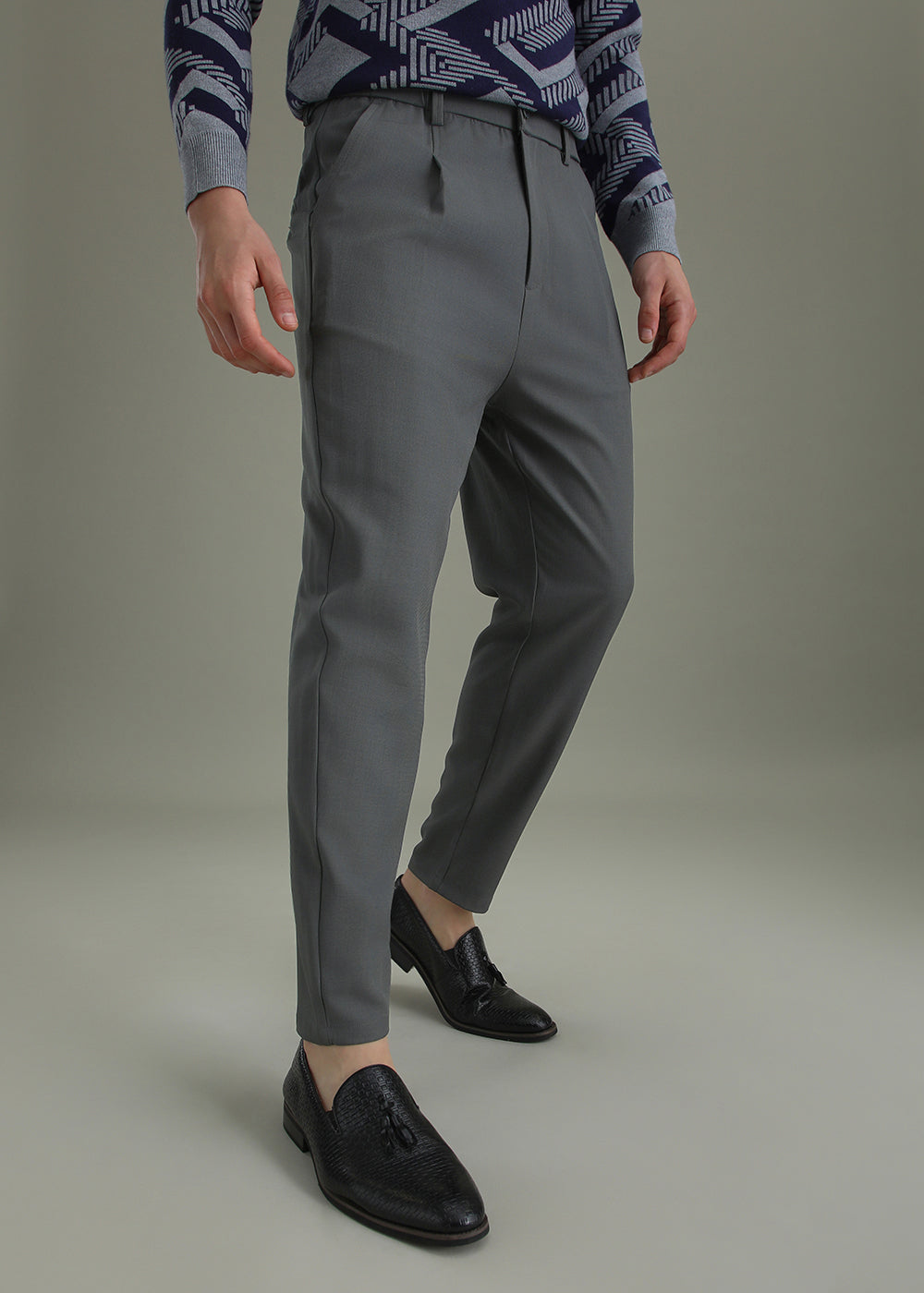 Cool Grey Korean Pant