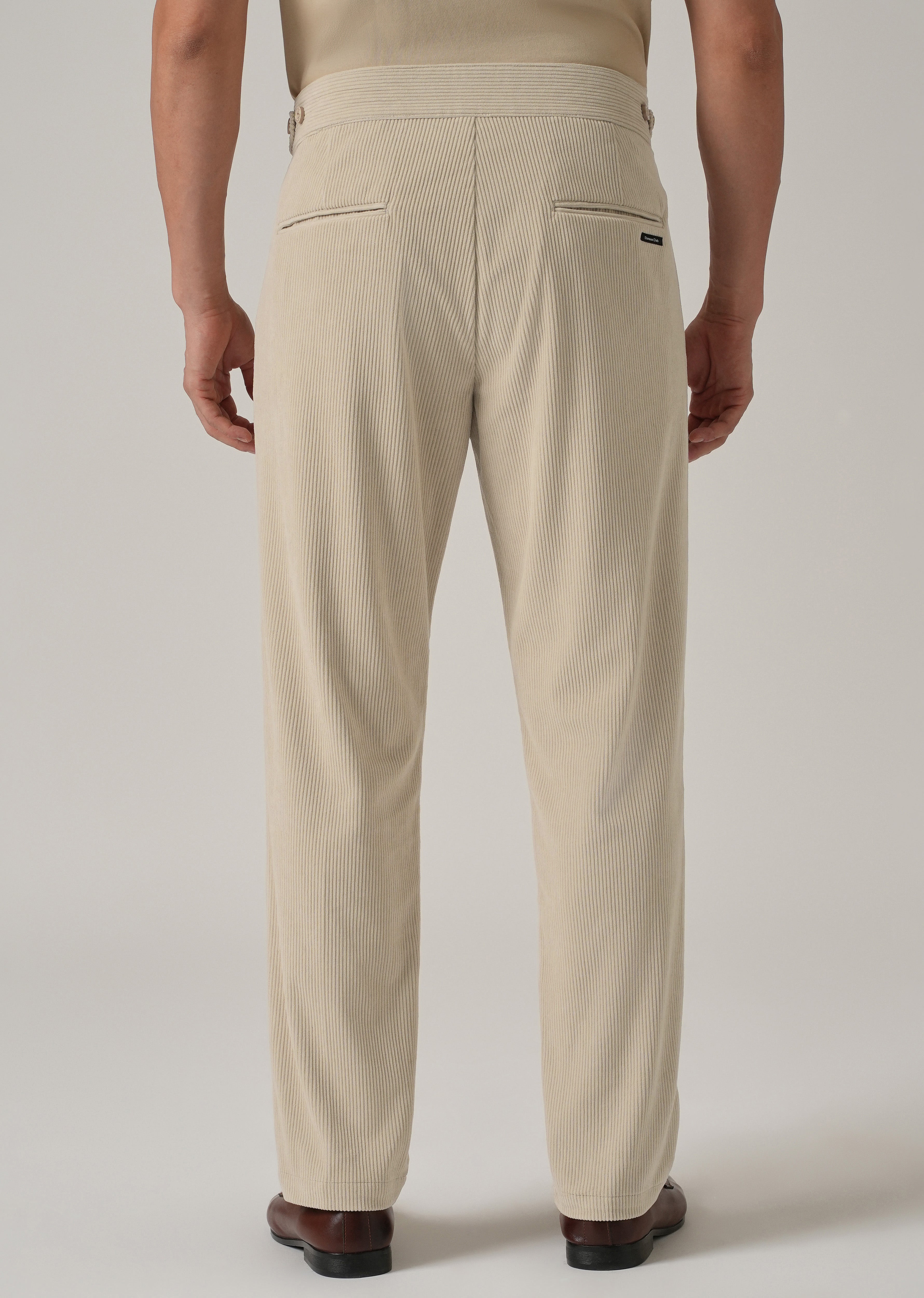 Cream Corduroy Pants