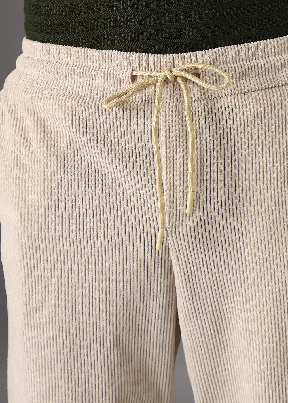 Cream Corduroy Pants