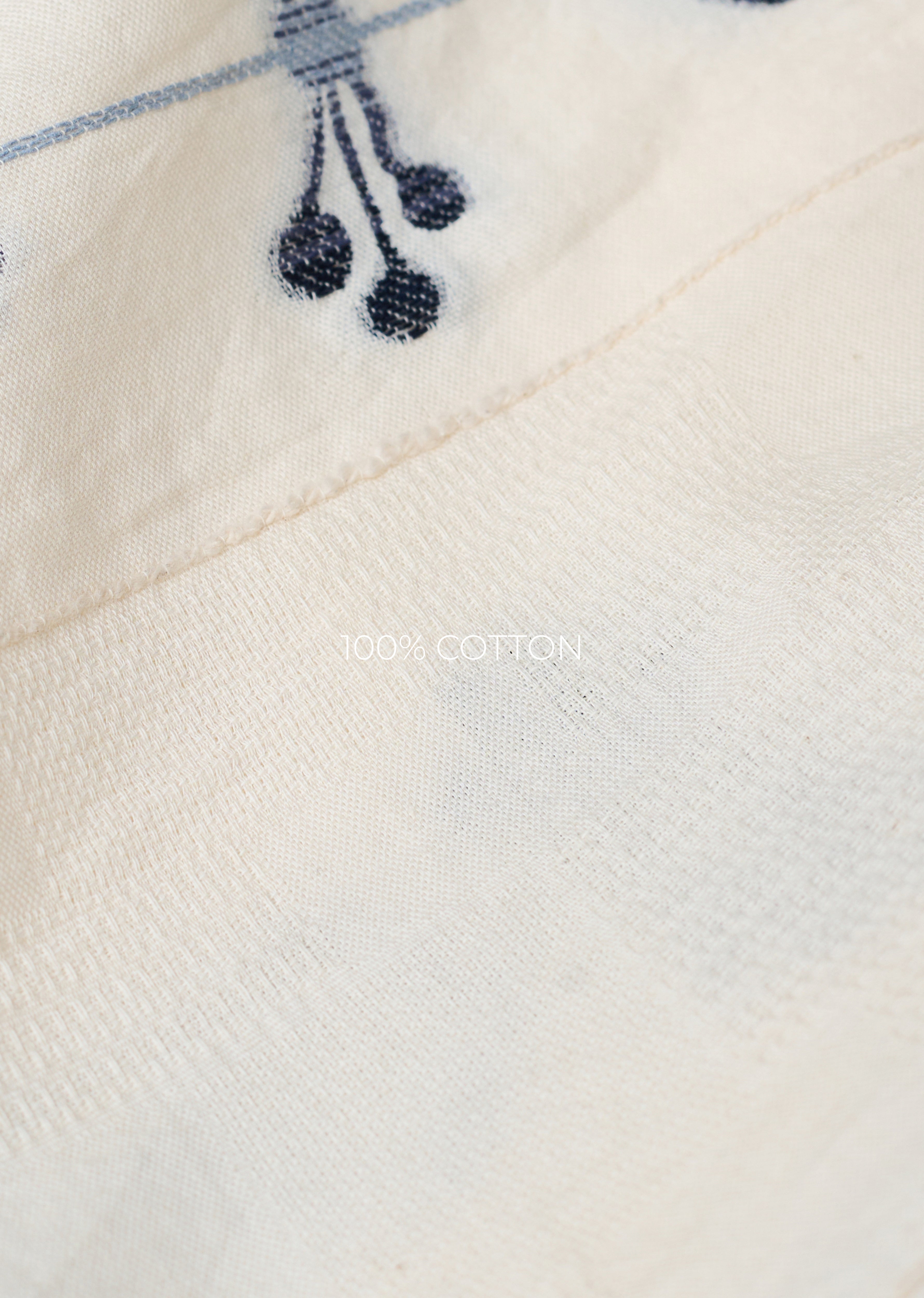Cream Cotton Jacquard Shirt
