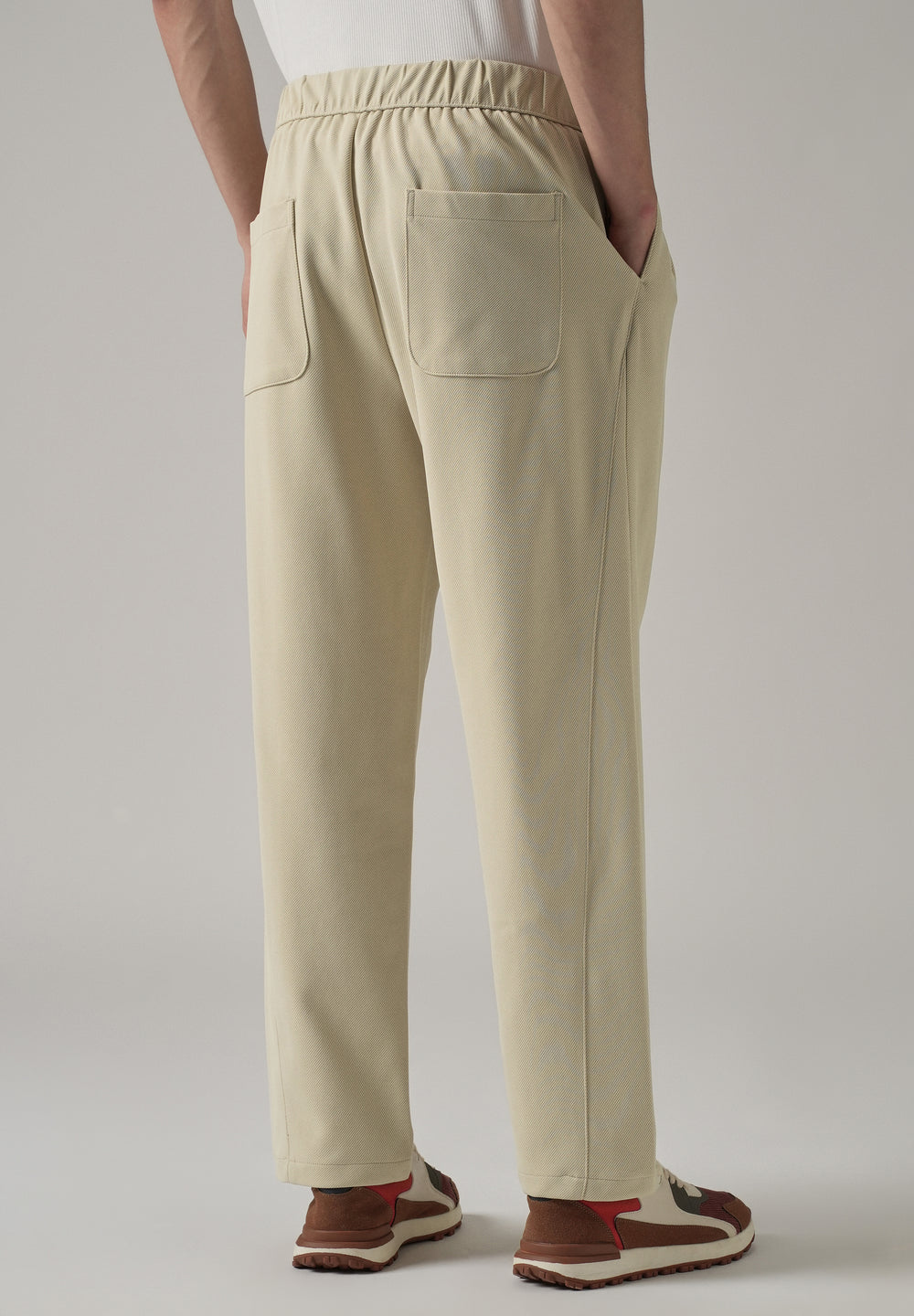 Cream Twill Pants
