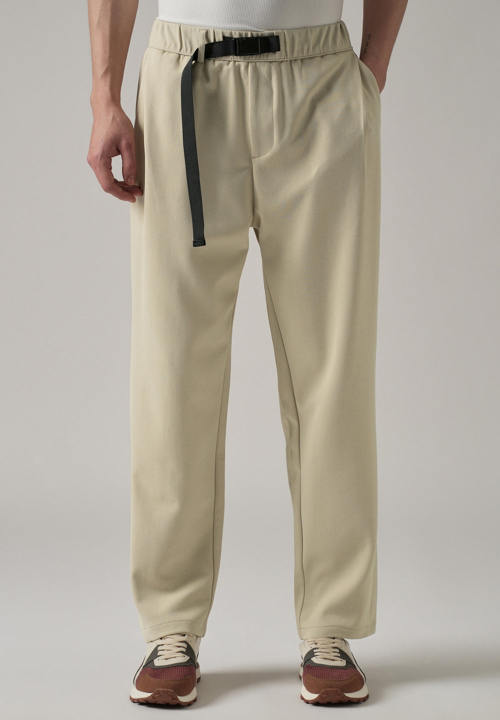 Cream Twill Pants