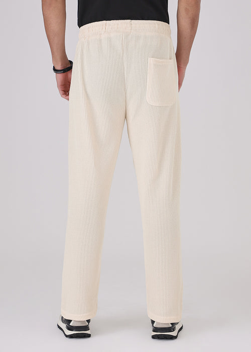 Cream Knitted Pant