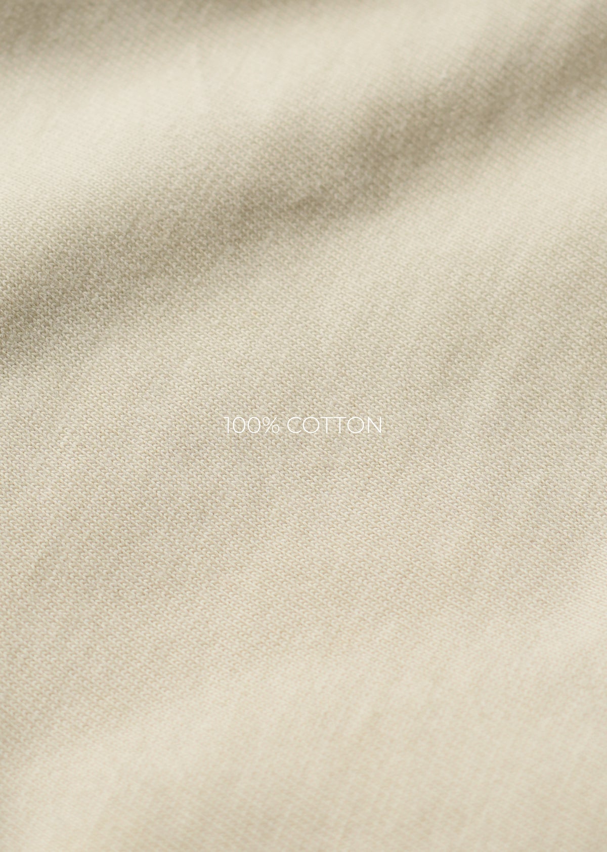 Cream Wanderer Textured Graphic T-shirt
