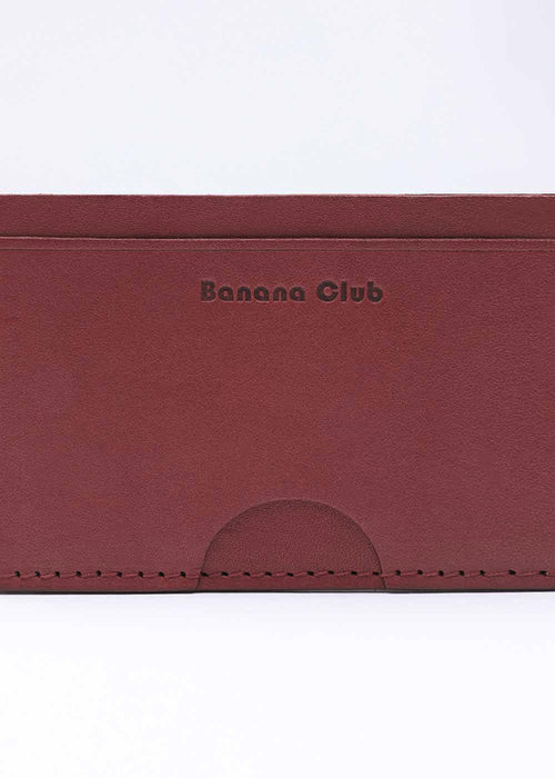 Crimson Red Card Holder