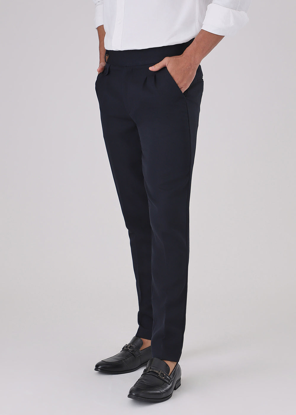 Dark Blue Gurkha Pant