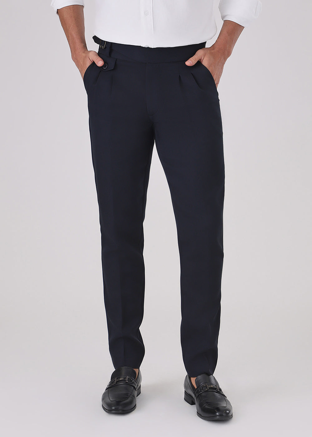 Dark Blue Gurkha Pant