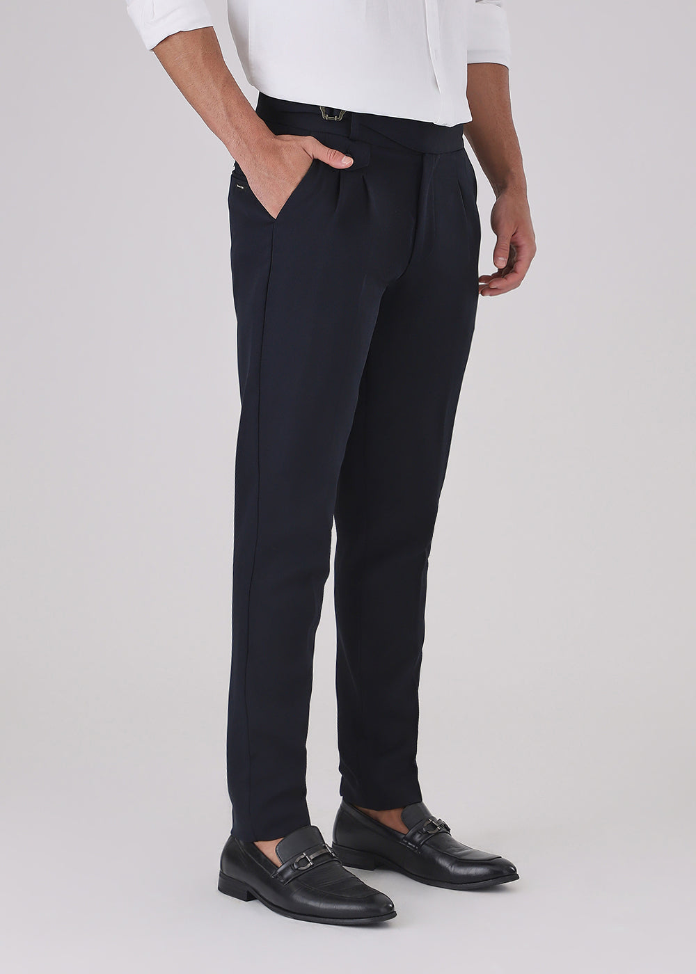 Dark Blue Gurkha Pant