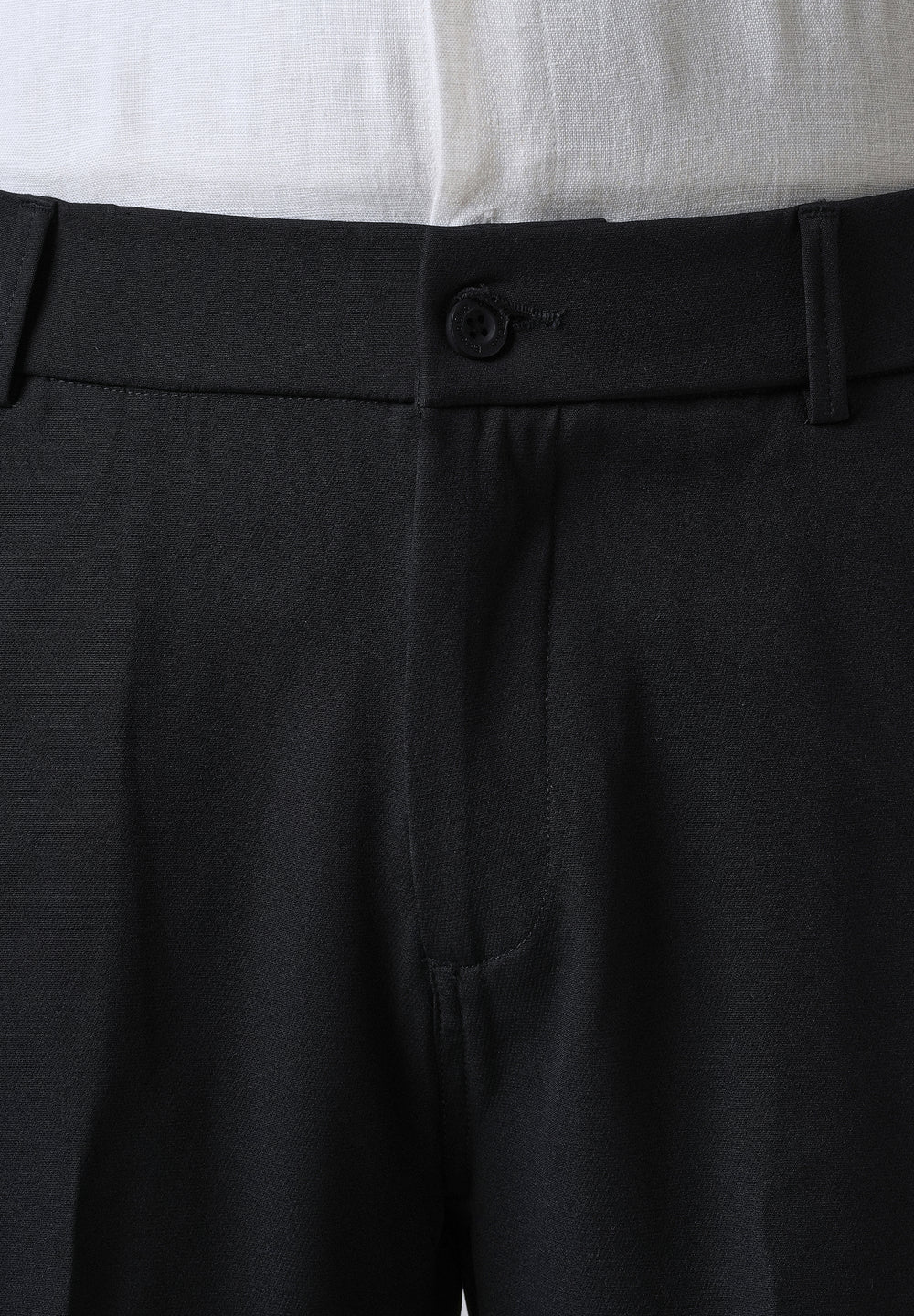Dark Blue Relaxed Fit Trousers