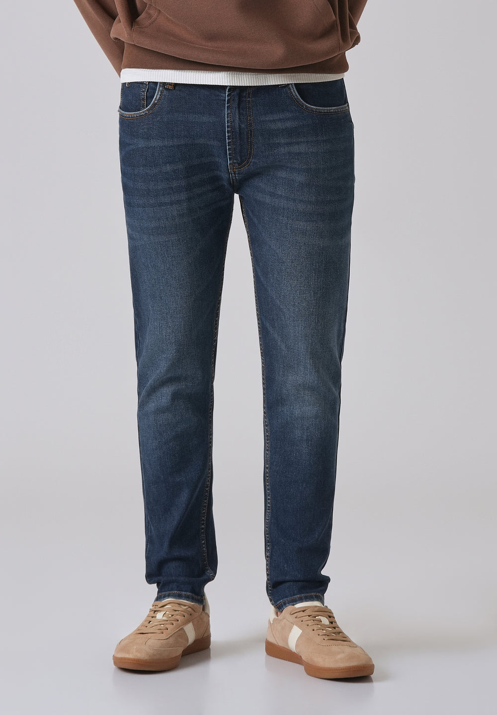 Dark Blue Slim fit Jeans