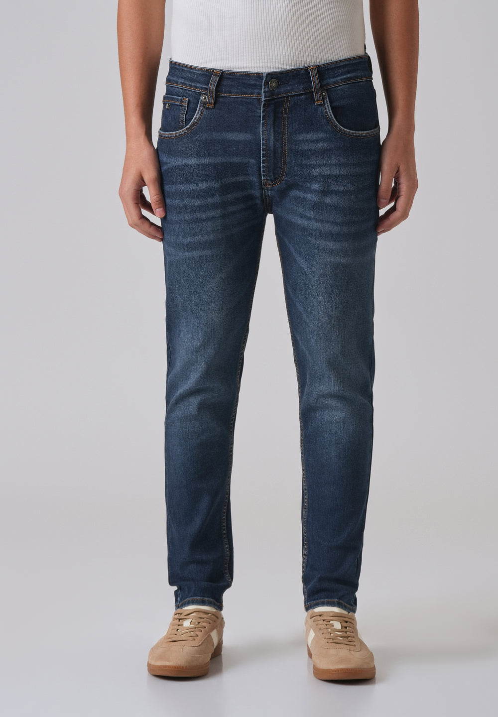 Dark Blue Slim fit Jeans