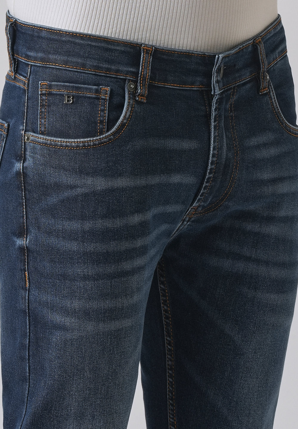 Dark Blue Slim fit Jeans