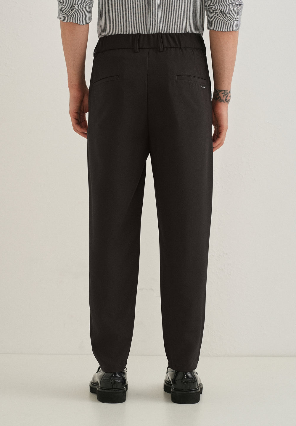 Dark Black Korean Pant