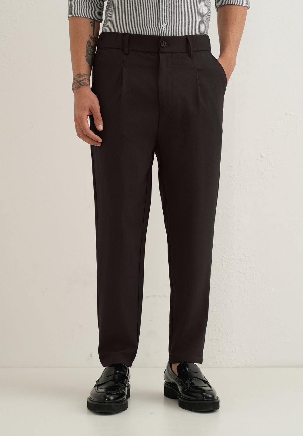 Dark Black Korean Pant