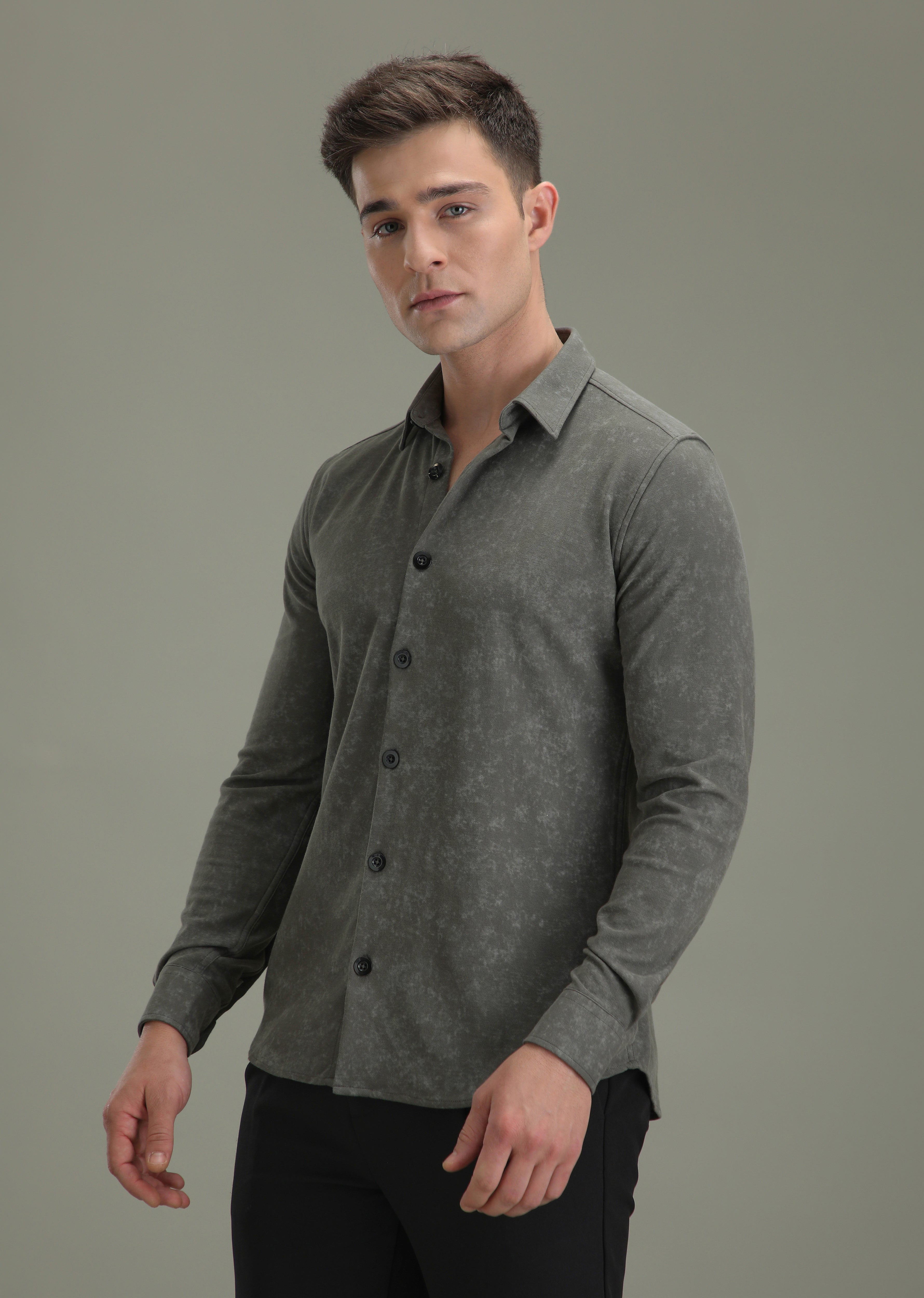 Dark Grey Dye Shirt