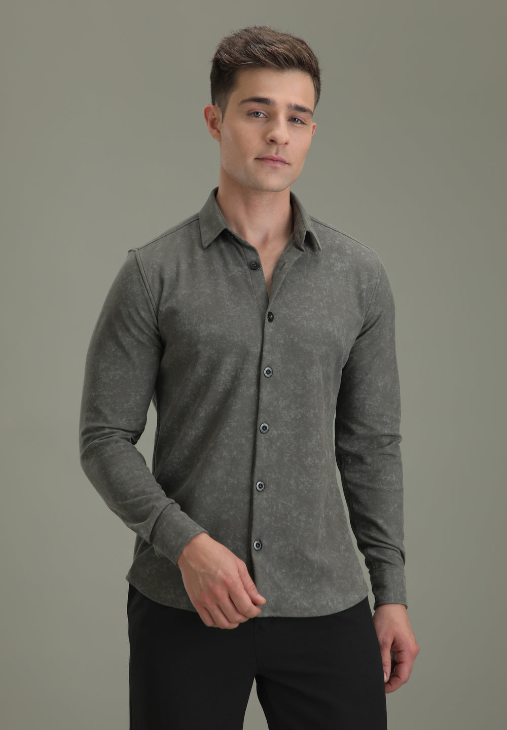 Dark Grey Dye Shirt