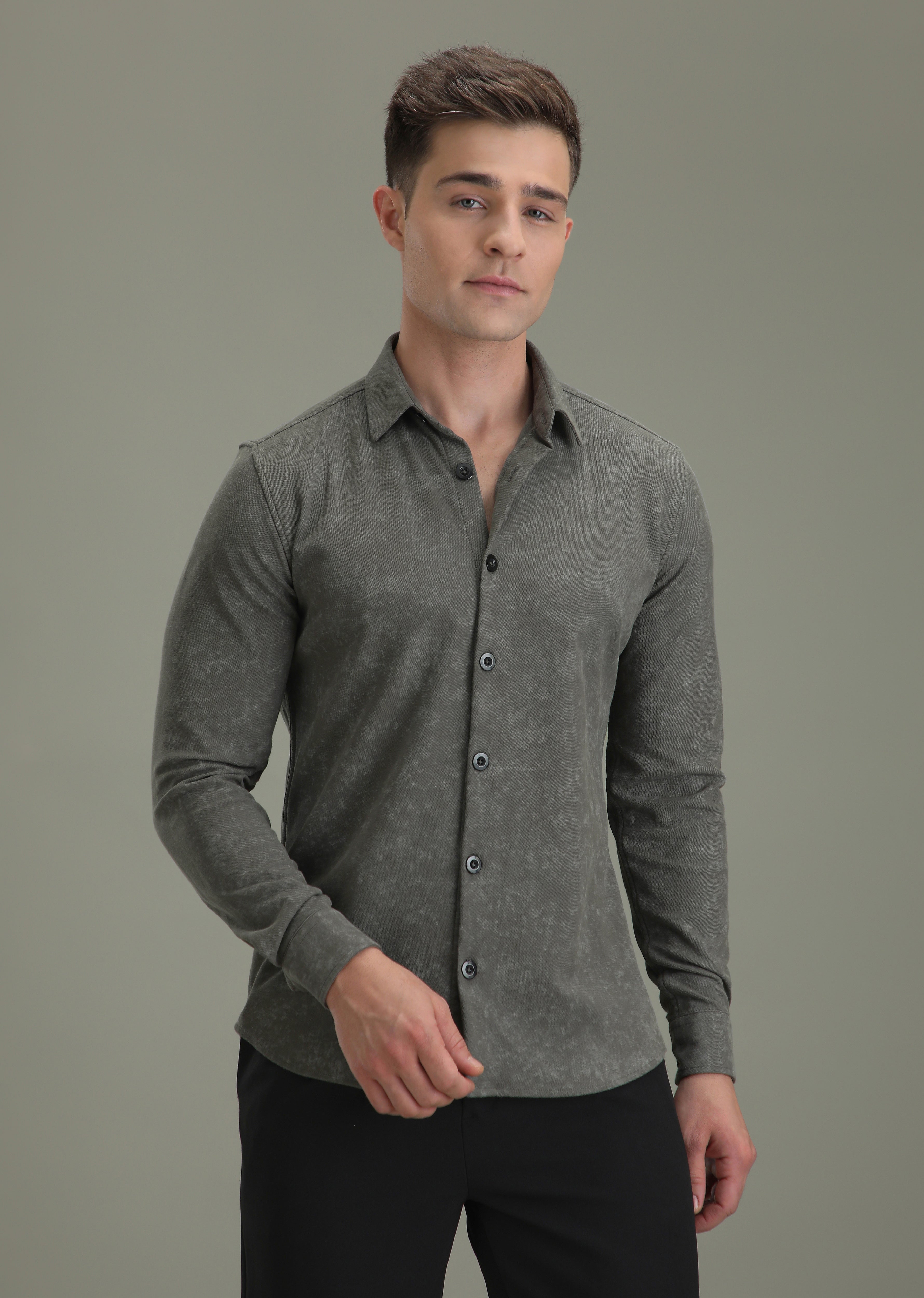 Dark Grey Dye Shirt