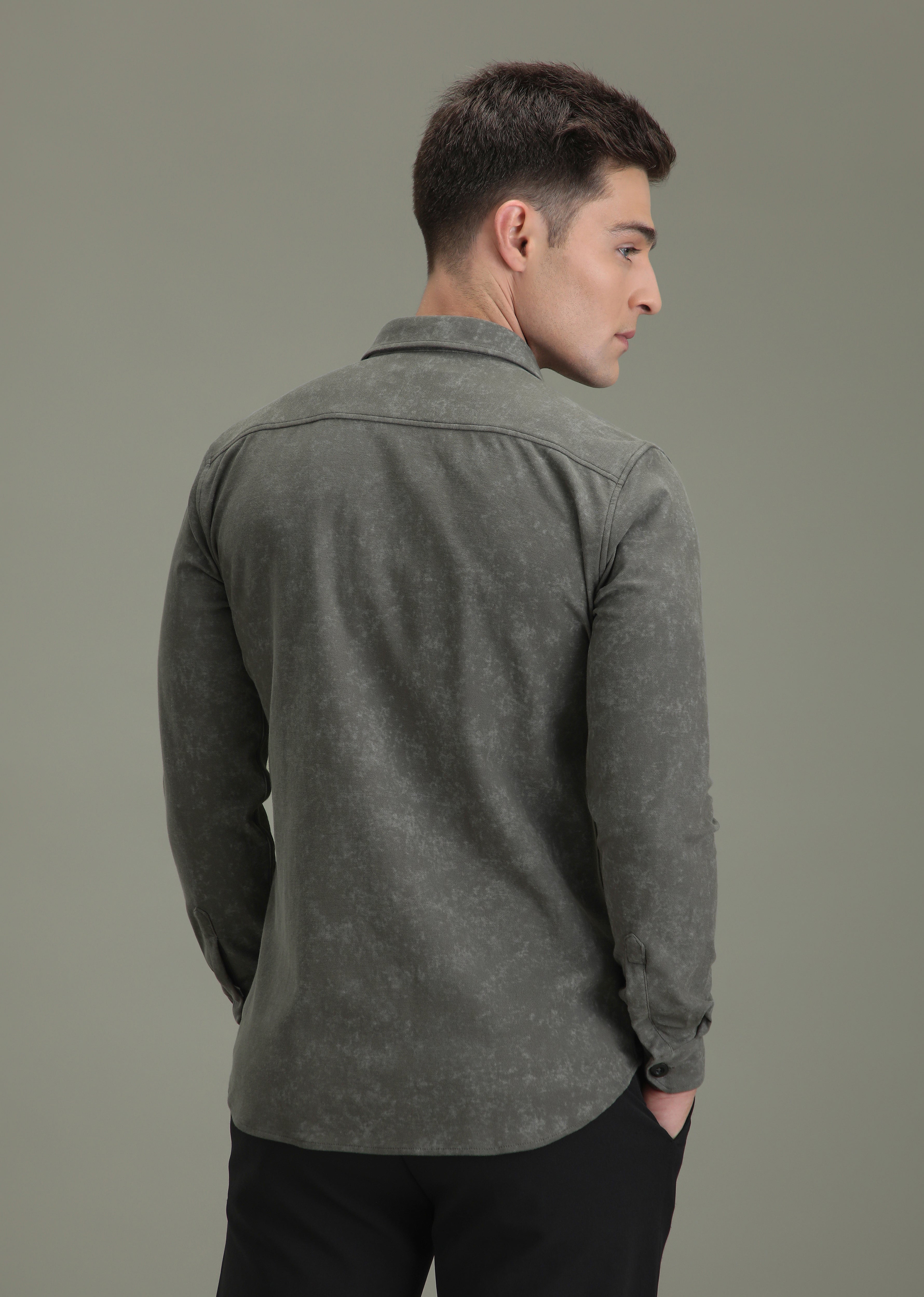 Dark Grey Dye Shirt