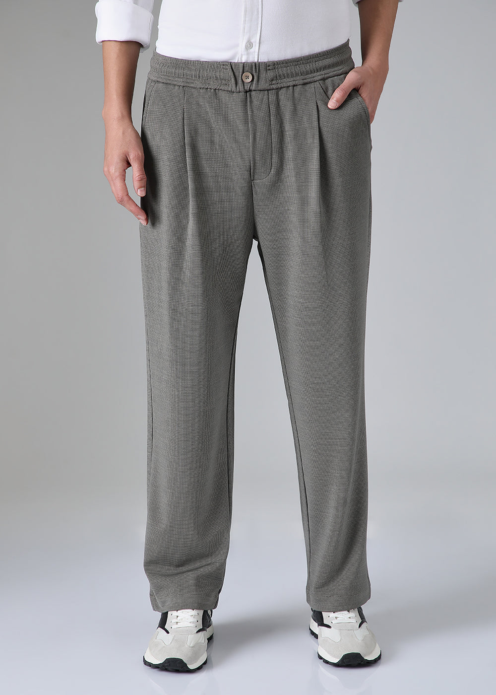 Dark Grey Korean Pants