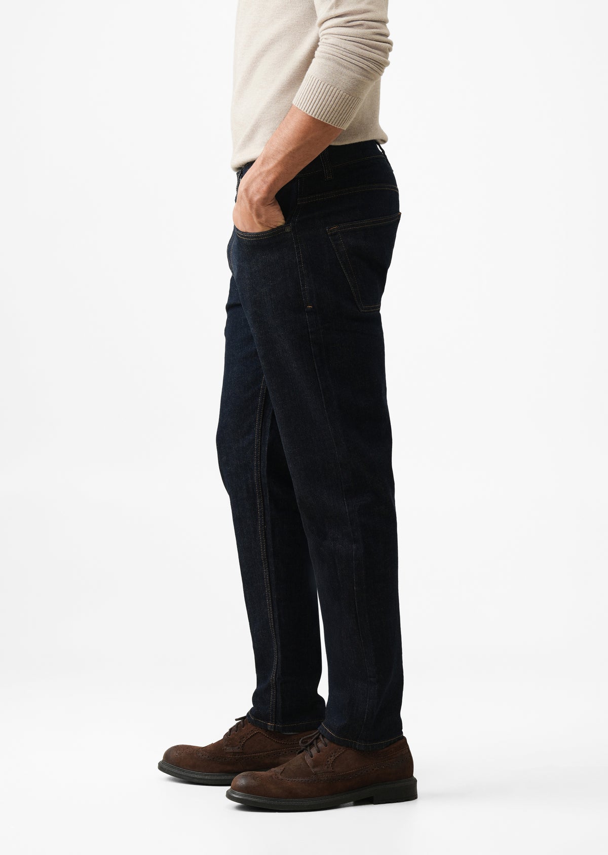 Dark Indigo Slim Fit Jeans