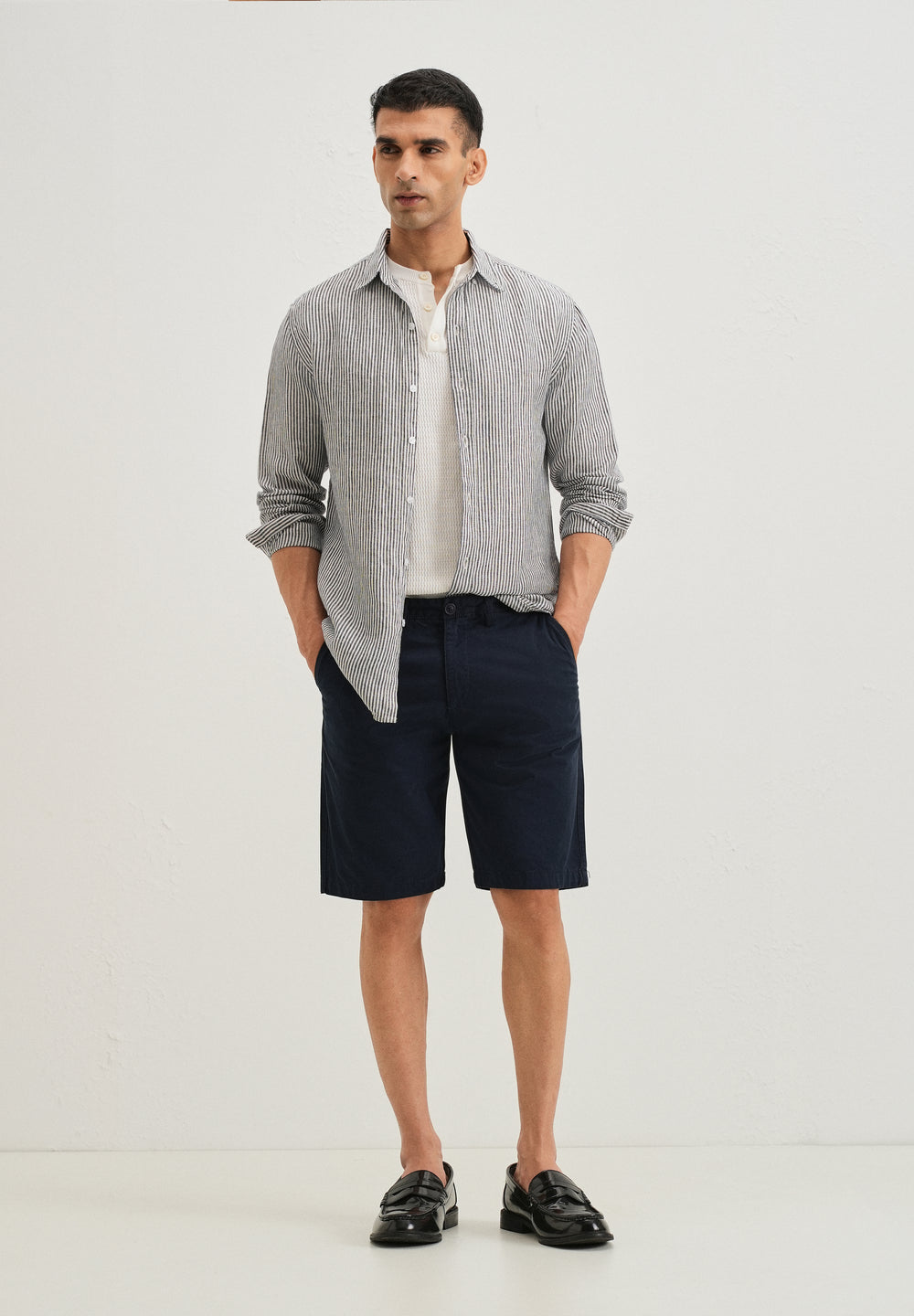 Dark Navy Blue Shorts