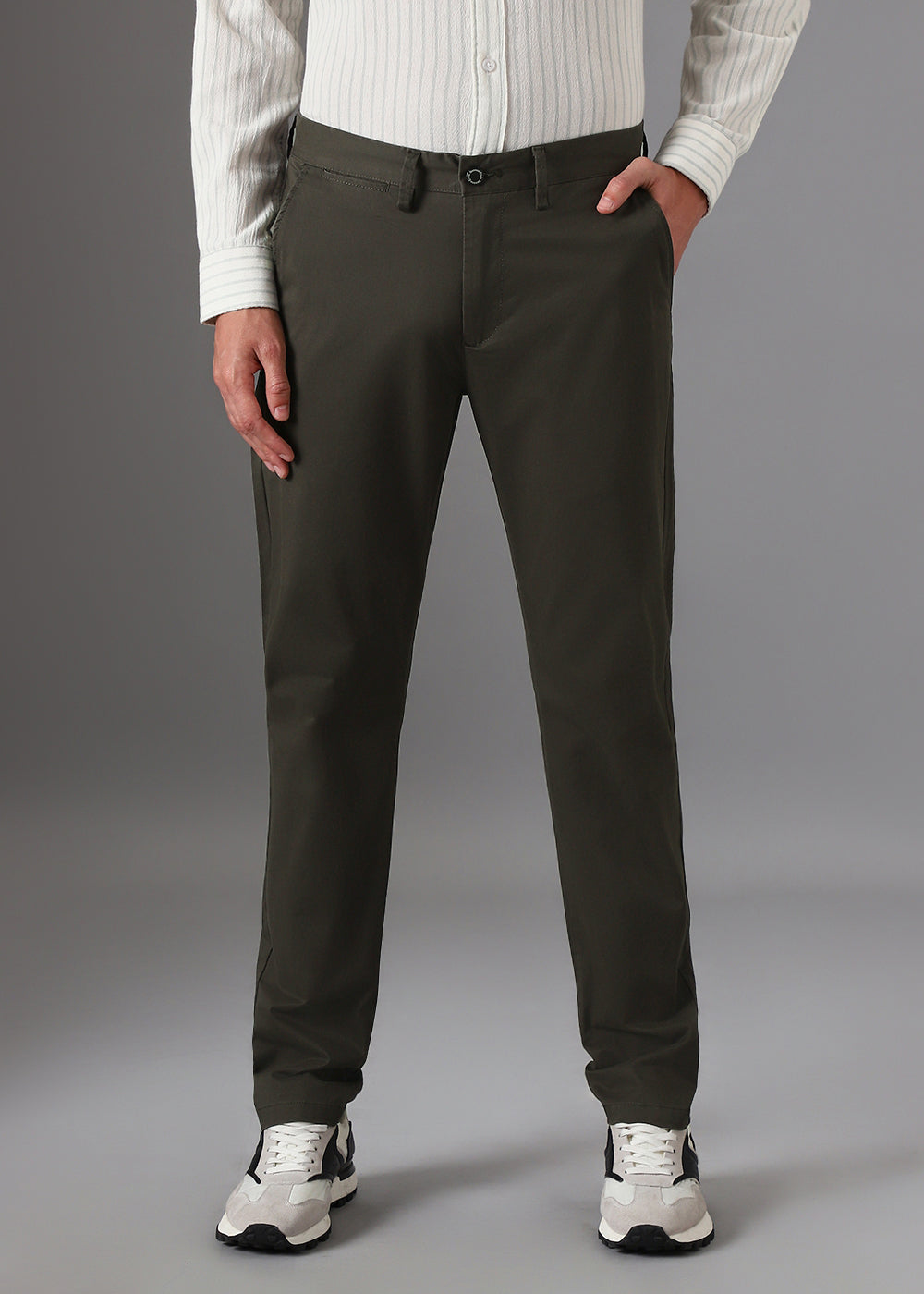 Dark Olive Chino