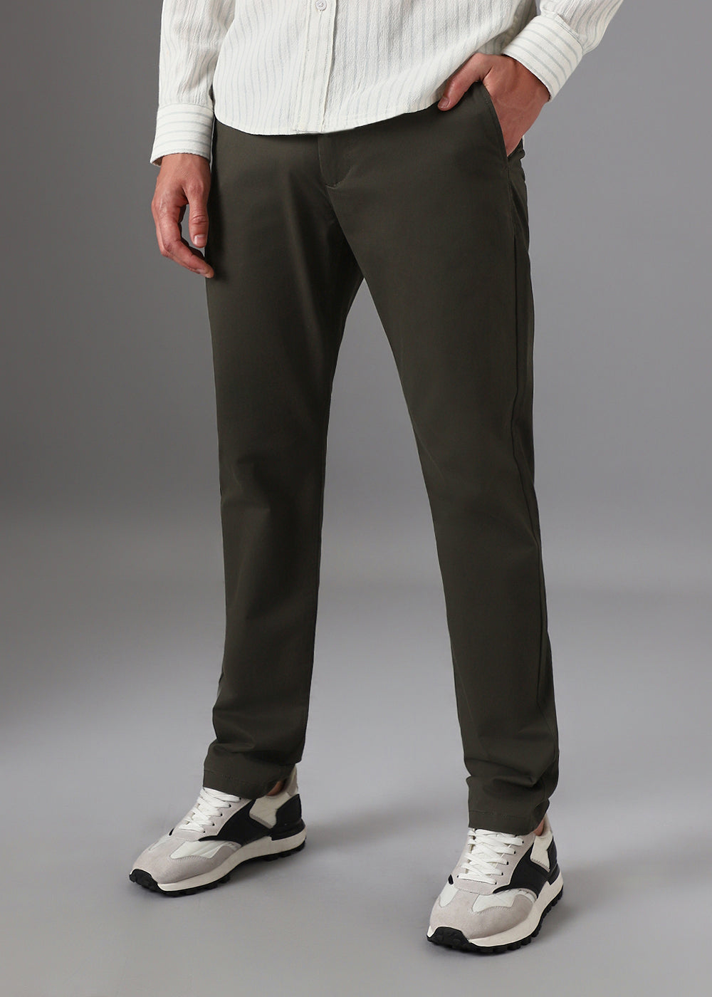 Dark Olive Chino