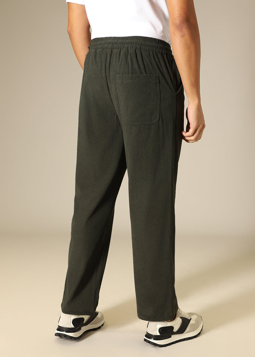 Dark Olive Corduroy Pant