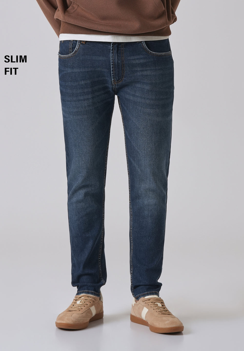Dark Blue Slim fit Jeans