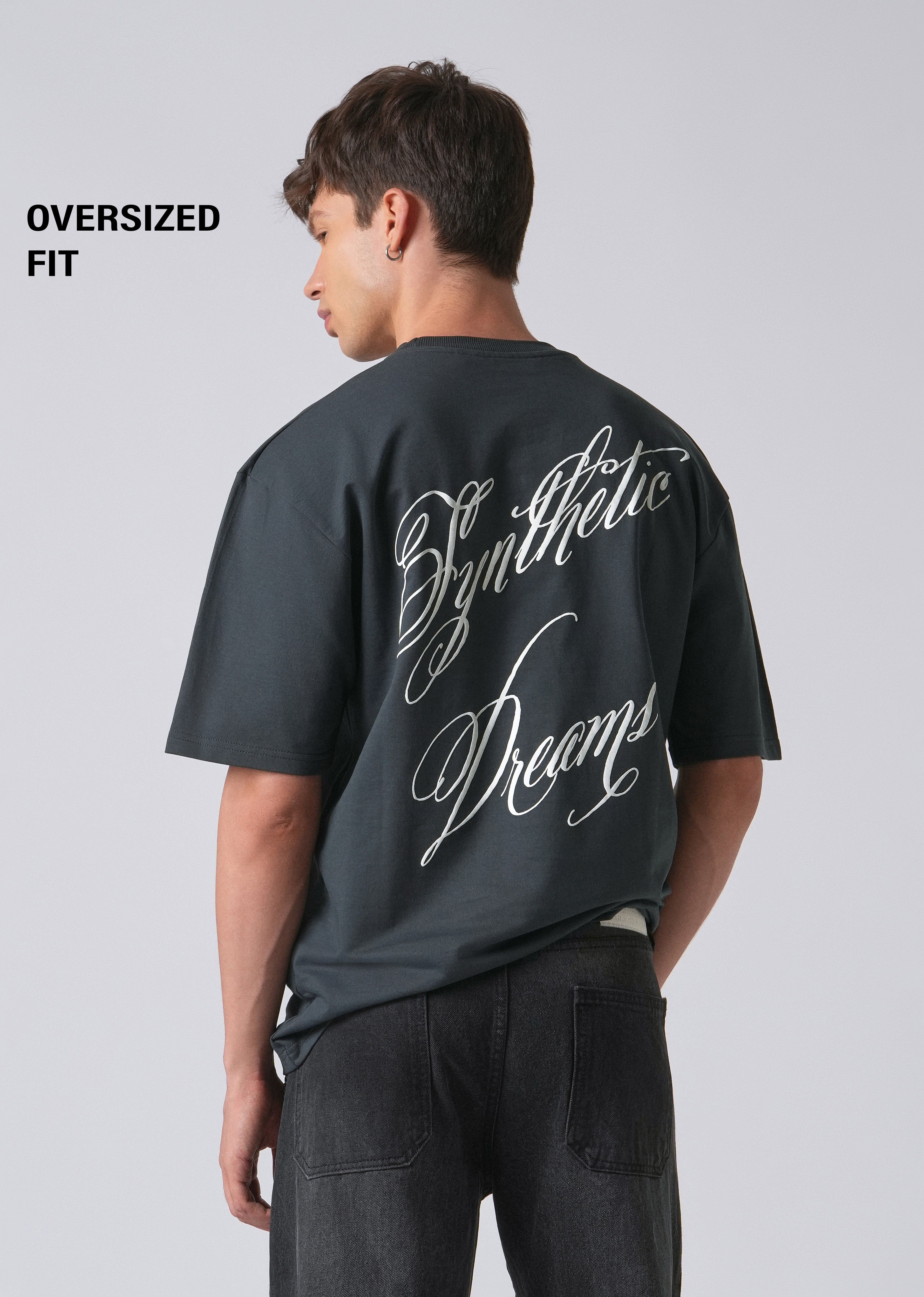 Dark Gray Oversized T-shirt