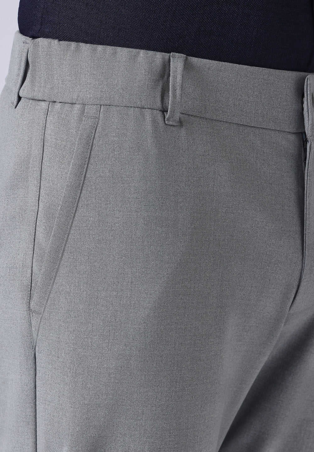 Dark Grey 8 Way Stretch Trousers
