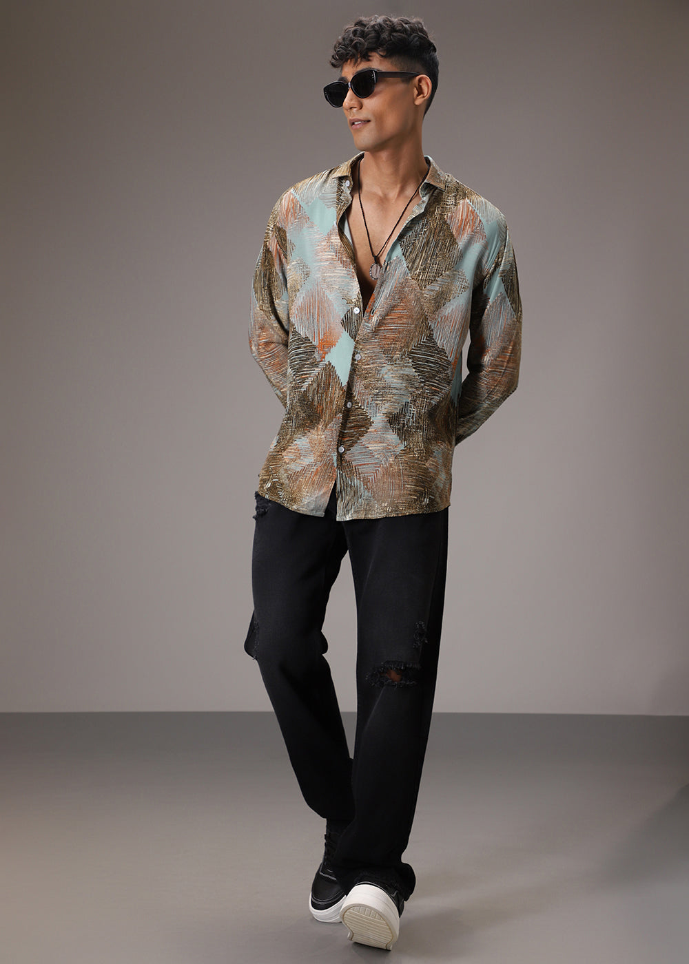 Deco Diamond Feather Shirt