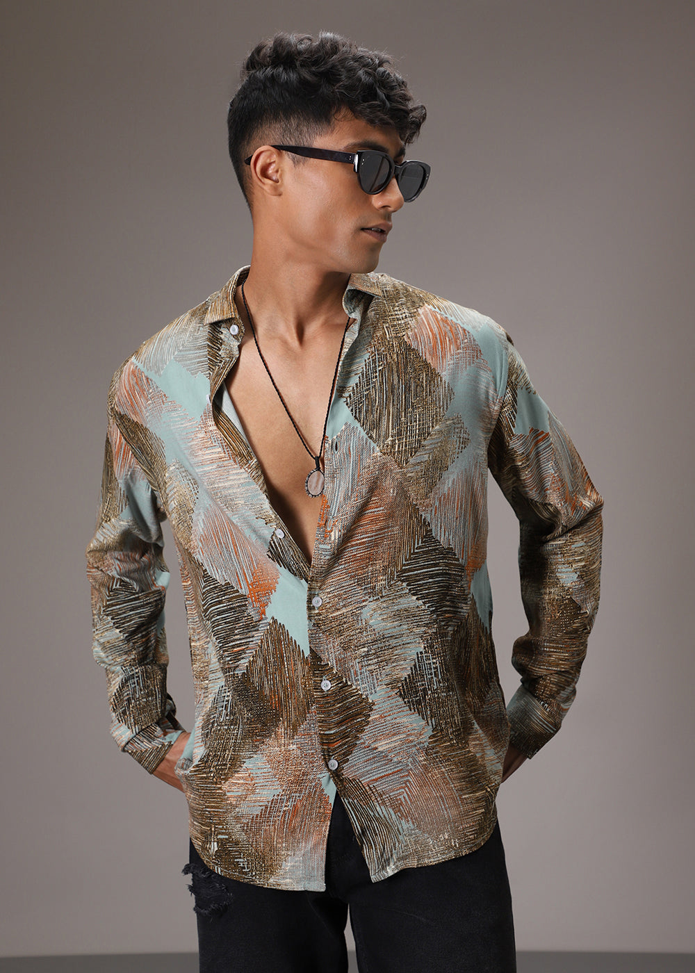 Deco Diamond Feather Shirt