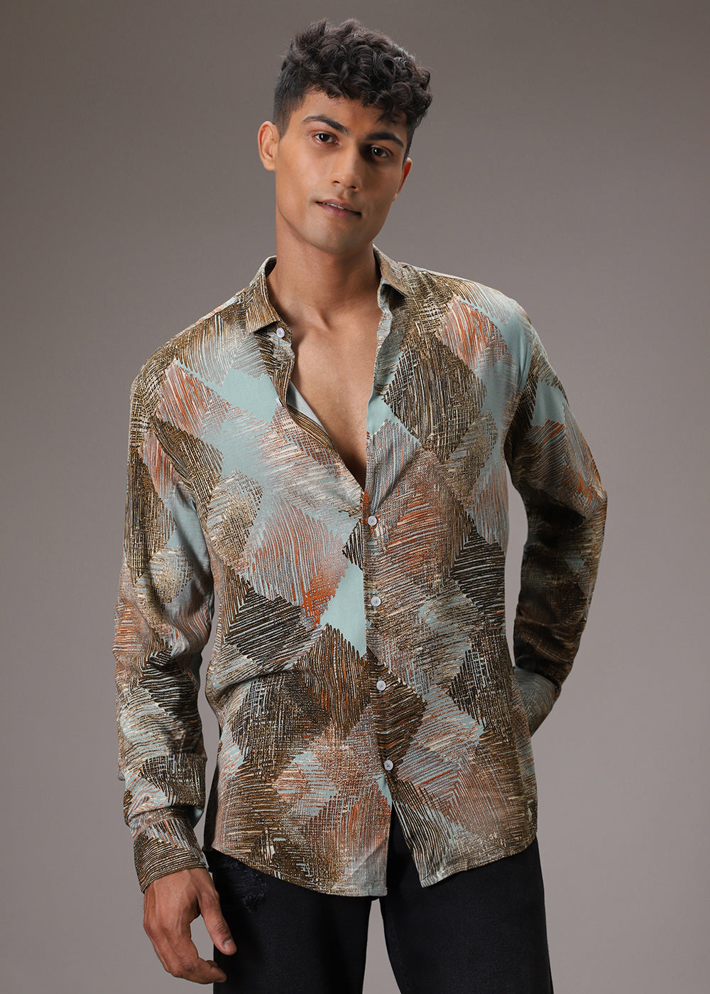 Deco Diamond Feather Shirt