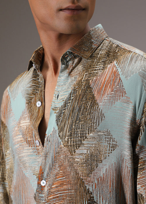 Deco Diamond Feather Shirt