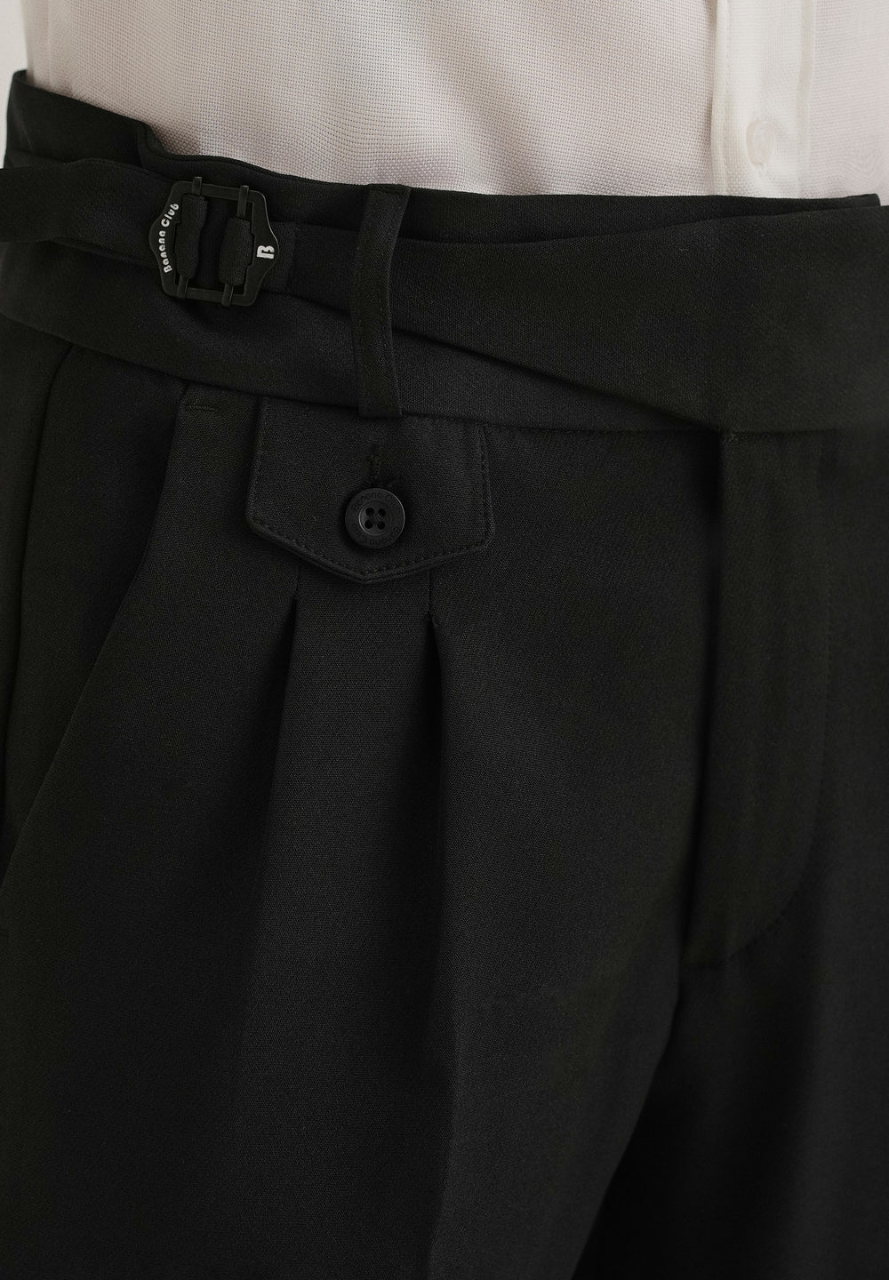 Deep Black Gurkha Pant