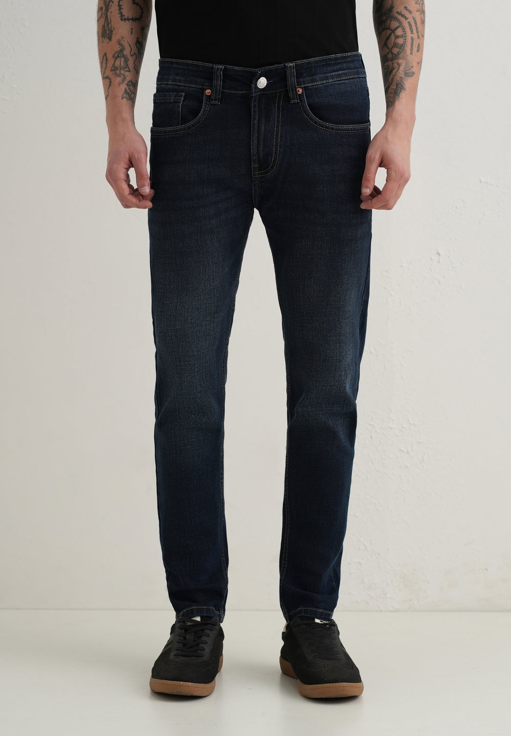 Deep Blue Slim Fit Denim