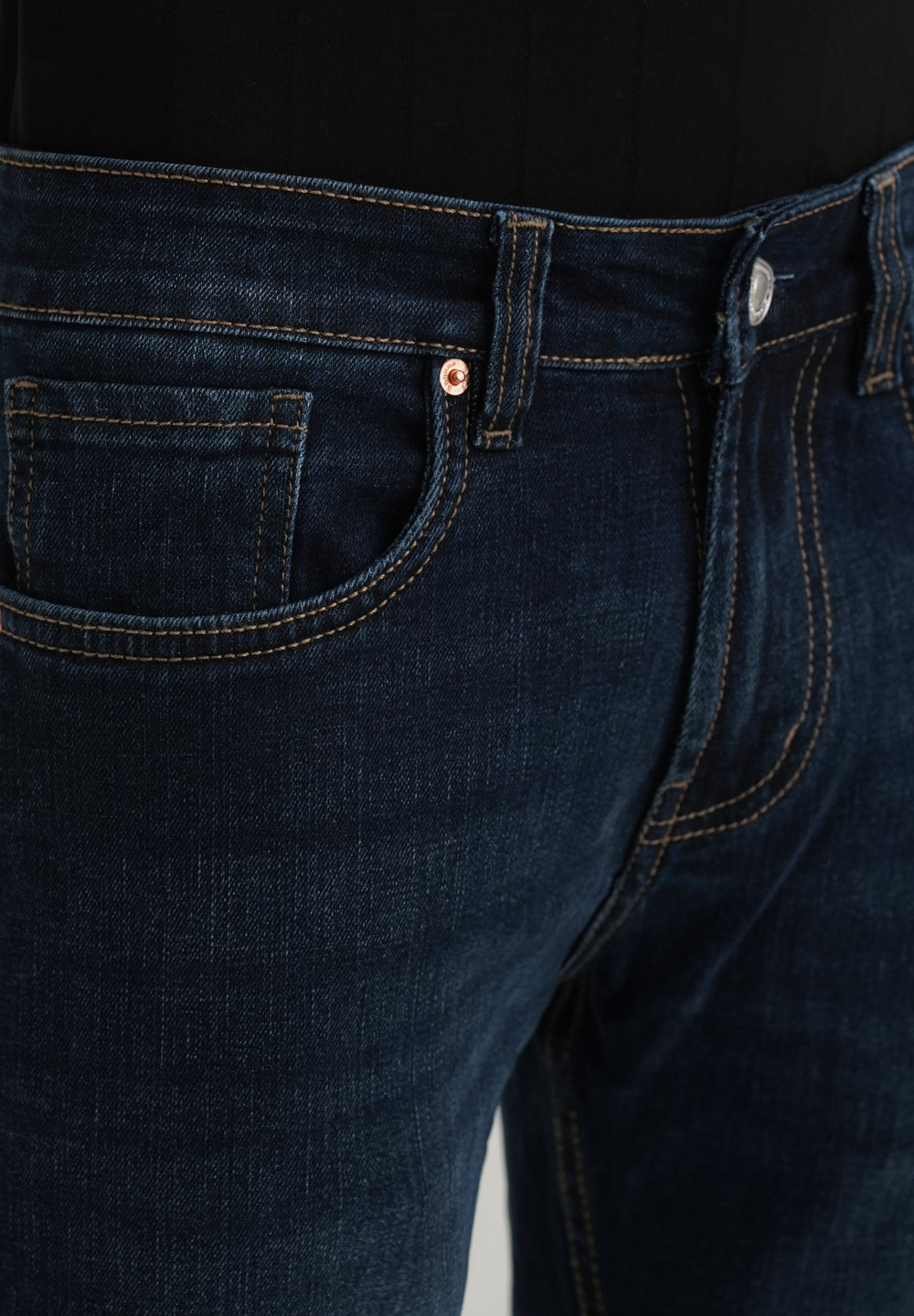 Deep Blue Slim Fit Denim