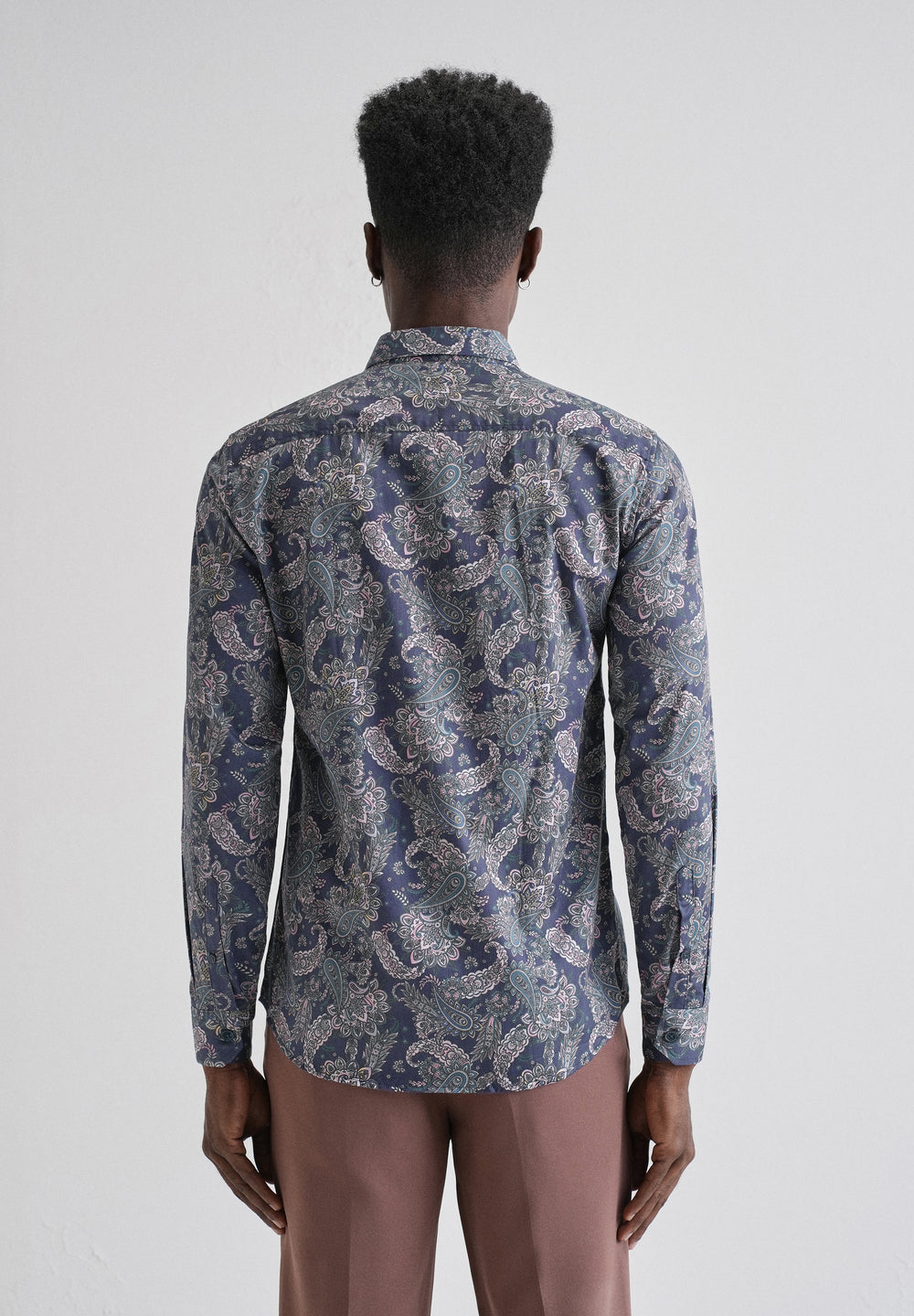 Digitalis Paisley Printed Shirt