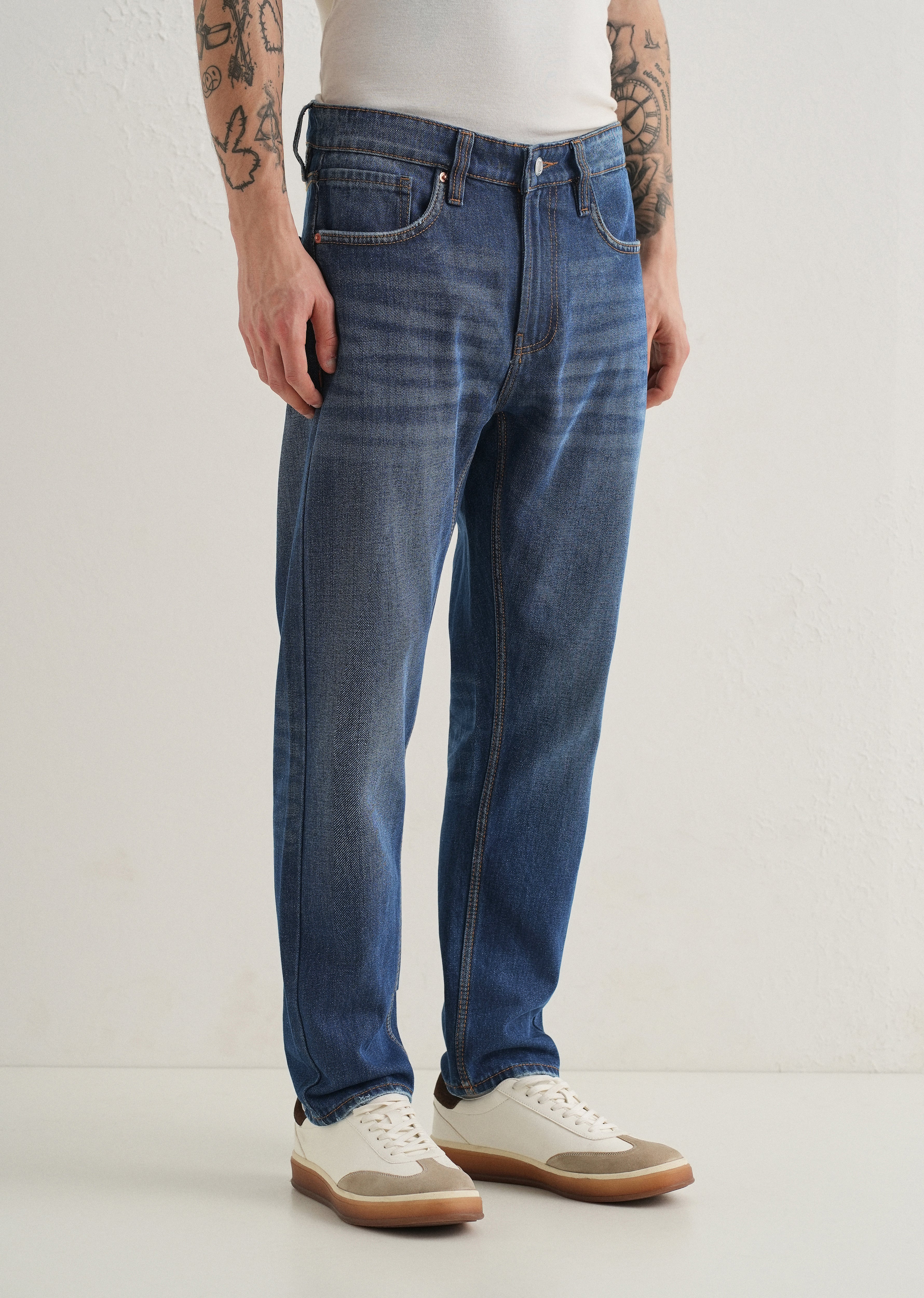 Dimmet Blue Slim fit Jeans