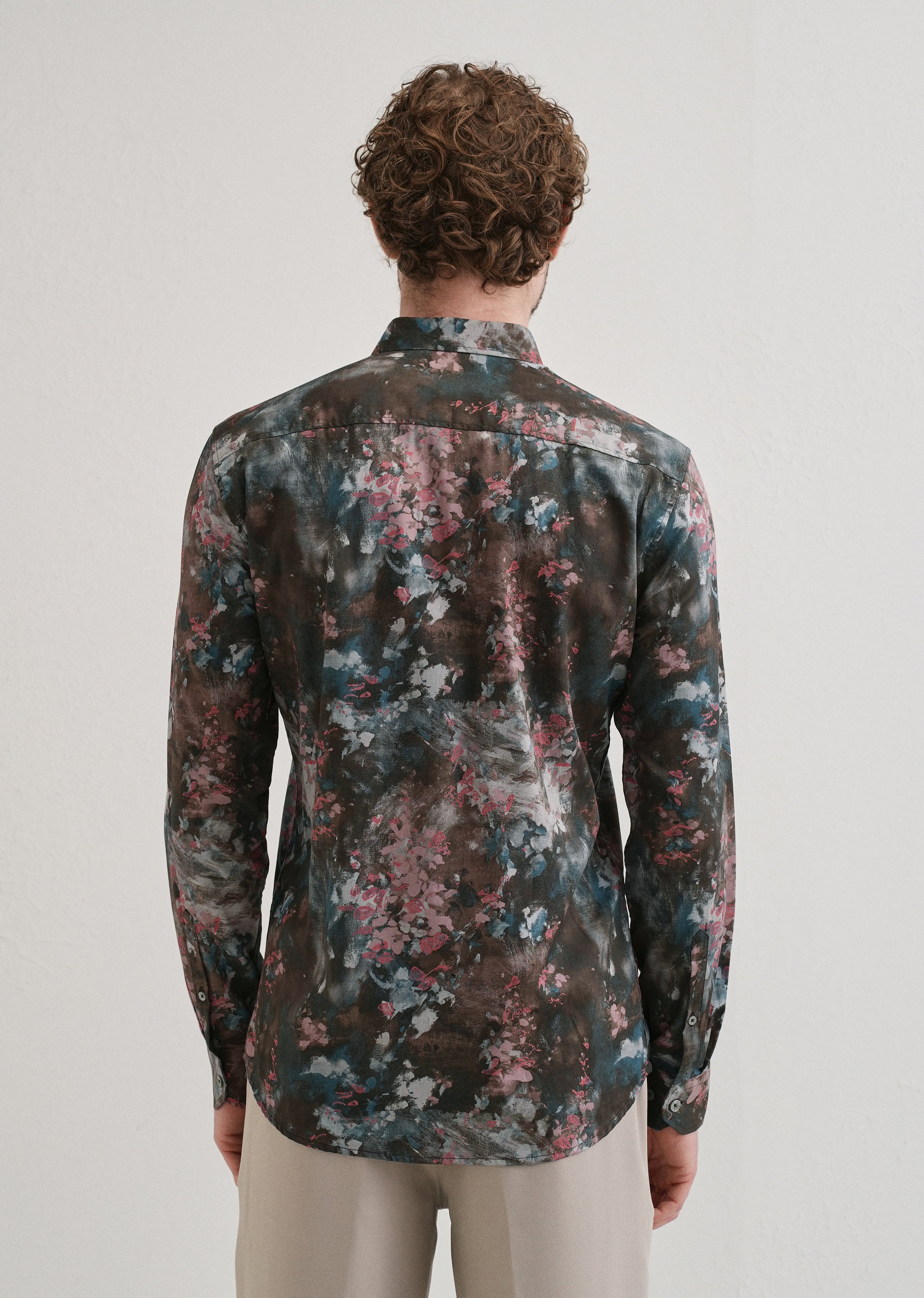 Drip Splash Printed Shirt